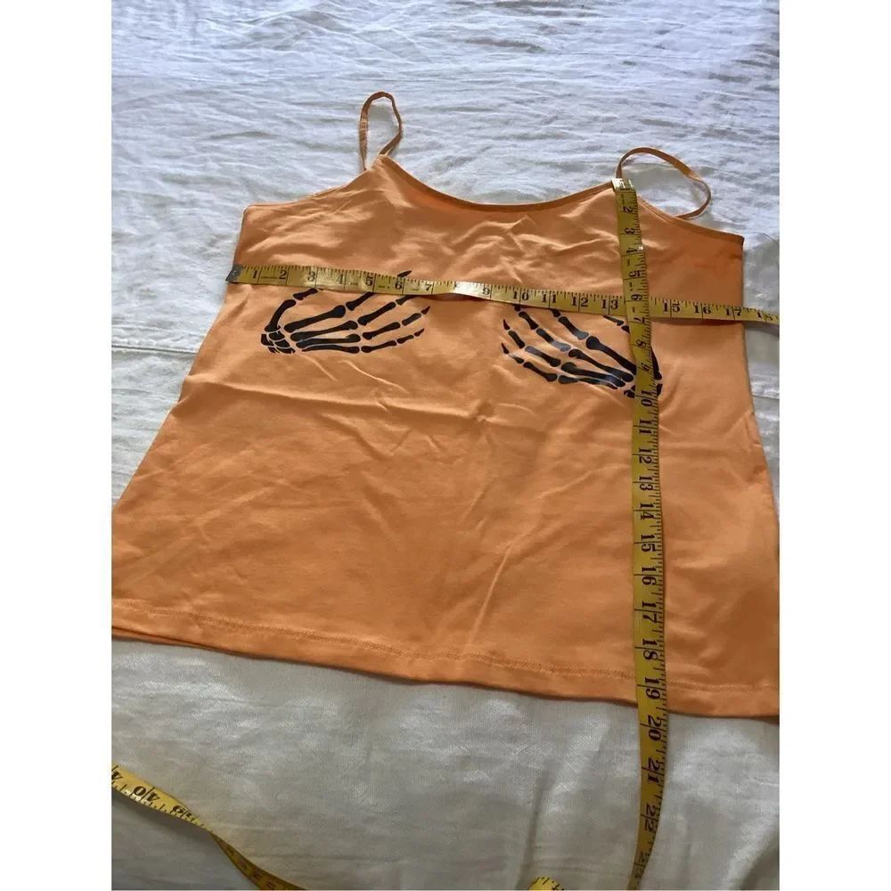 Skeleton Hands Tank Top L - Picture 4 of 4